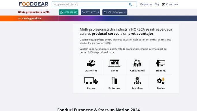 FoodGear.ro - Importatori si distribuitori echipamente HORECA