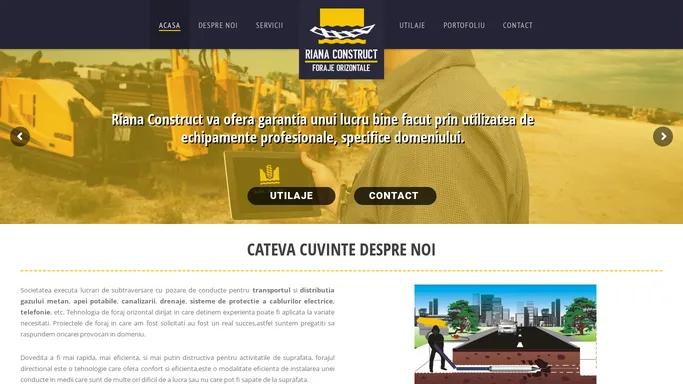 Acasa | Foraje Riana