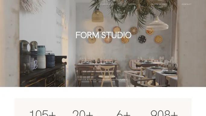 FORM Studio – Creatori de Interioare