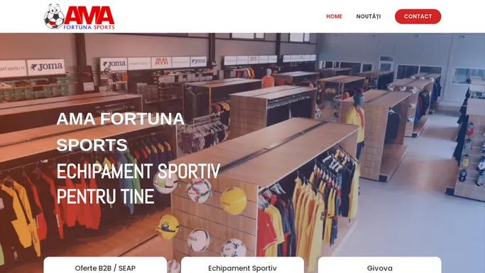 AMA Fortuna Sports - Echipament Sportiv