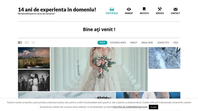 14 ani de experienta in domeniu! - Va multumim pentru ca ne-ati contactat!