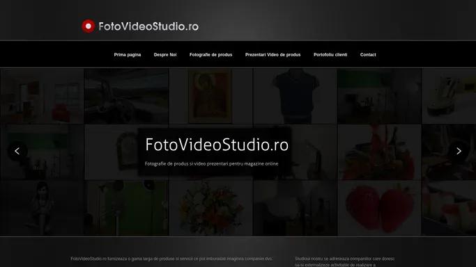 Studio Foto Video pentru fotografie de produs si clipuri video