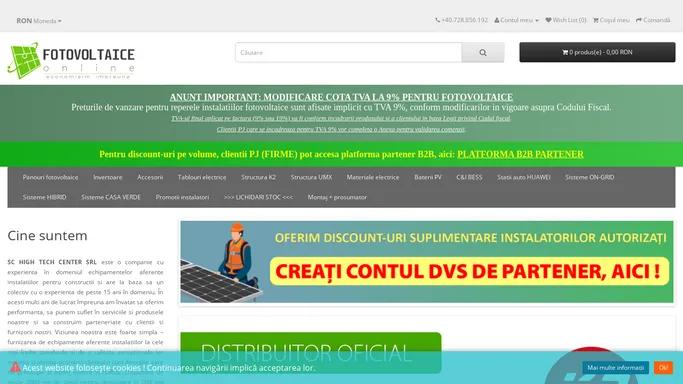 Fotovoltaice ONLINE