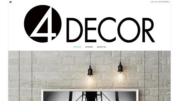 Four Decor International – 4Decor – Create creativity!