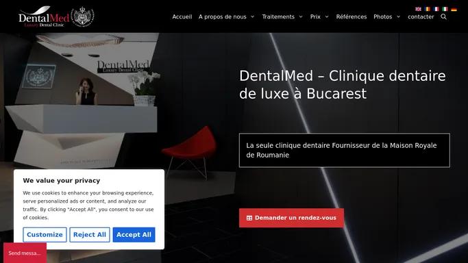 Clinique dentaire de luxe a Bucarest ➡️ 50 dentistes