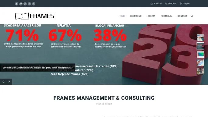 Frames Management & Consulting – Plan to action