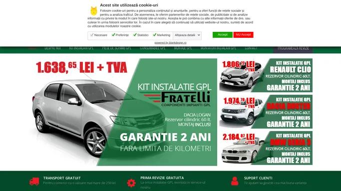 Instalatii GPL Fratelli AutoGaz | Service, Vanzari, Garantie, Montaj