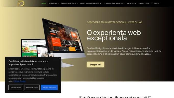 Expert in Web Design in Brasov Firma Solutii Profesionale