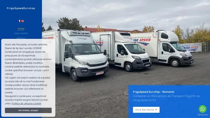 Frigospeed Transport Frigorific Medicamente 1.5T Intern-International