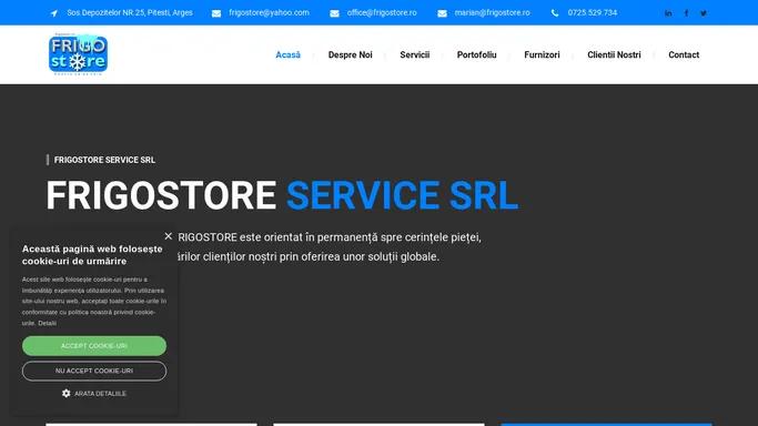 Instalatii camere frigorifice - FRIGOSTORE SERVICE SRL