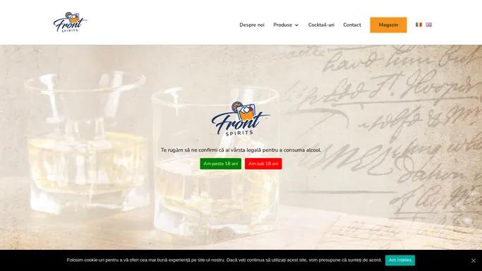 Front Spirits – importator si distribuitor de bauturi fine