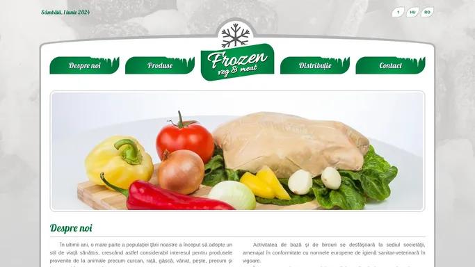 Produse congelate | Frozen Veg & Meat SRL