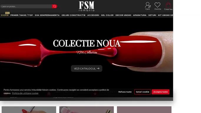 FSM-ROMANIA - Produse manichiura premium