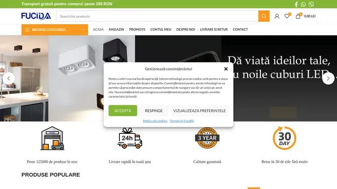 Corpuri de iluminat cu led - FUCIDA