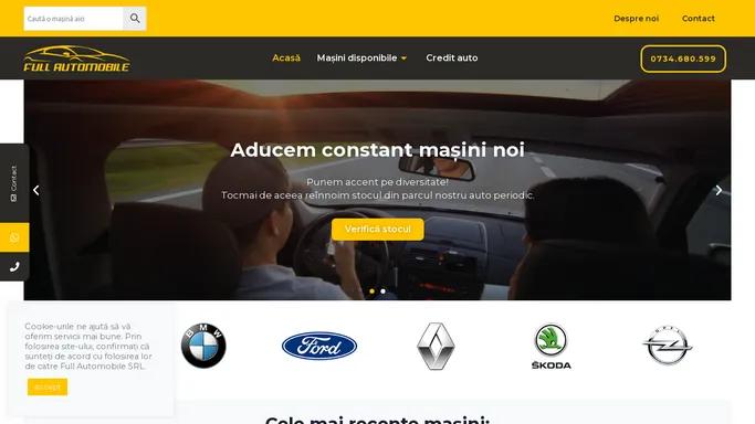 Full Automobile – Masini in Rate