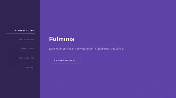 Fulminis - Automatizari Industriale