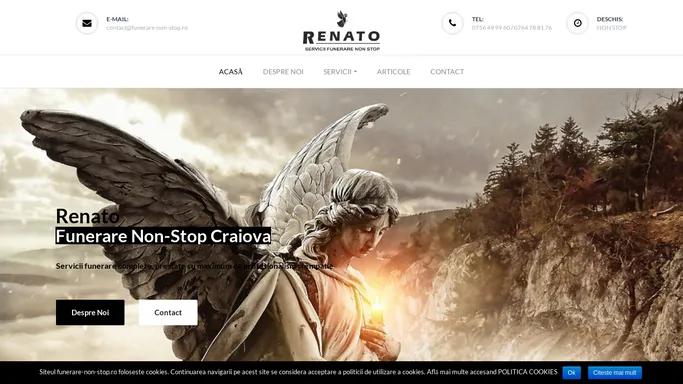 Servicii Funerare Non Stop 0756 49 99 60 | Renato