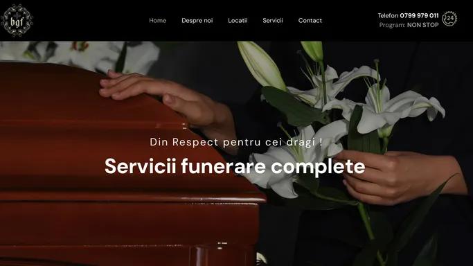 Funerare BGF – Alaturi de tine in momentele grele