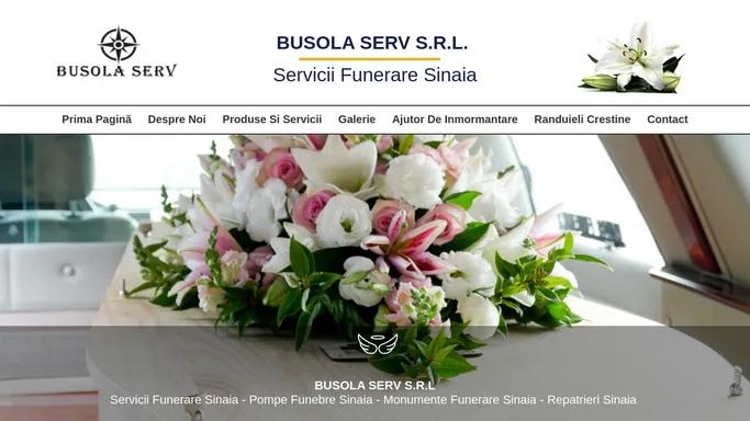 Servicii Funerare Sinaia | BUSOLA SERV S.R.L. | Servicii funerare