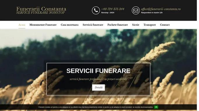 Casa Funerara Stanicol - Servicii funerare complete Constanta - Pompe Funebre - Funerarii Constanta