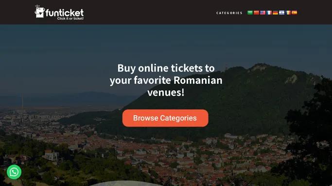 Visit Romania - Romania Tickets - Romanian Venues - Funticket