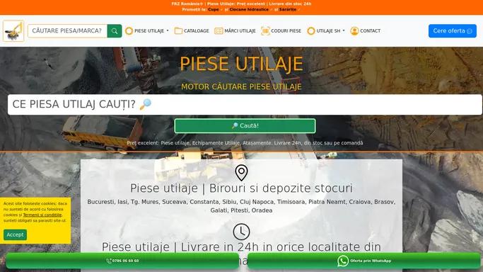 Piese Utilaje: Cel mai bun pret Piese Utilaje | Importator Direct ⚙🔩