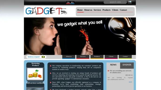 GADGETS - marketing products & advertising