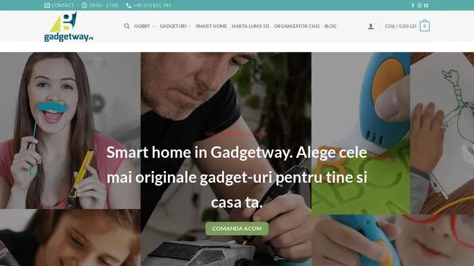 Gadgetway - Alege cele mai originale gadget-uri pentru tine.