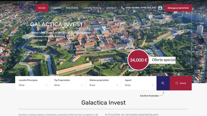 GALACTICA INVEST – Agentie Imobiliara