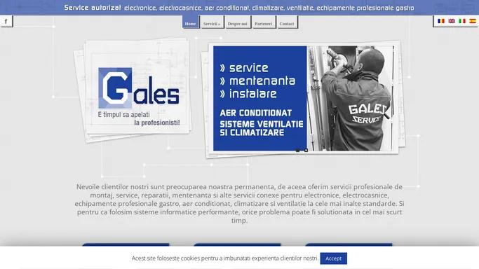 Gales Service - Montaj aer conditionat Craiova, service, reparatii electronice si electrocasnice