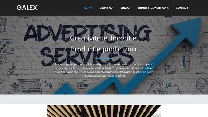 GALEX – Productie Publicitara