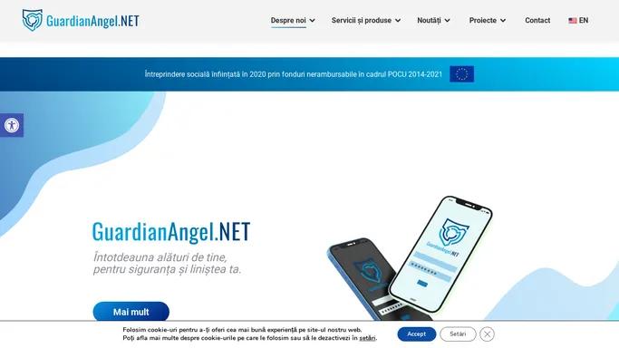 GuardianAngel.NET – Site de prezentare