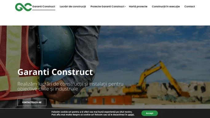 Lucrari de constructii si instalatii | Garanti Construct