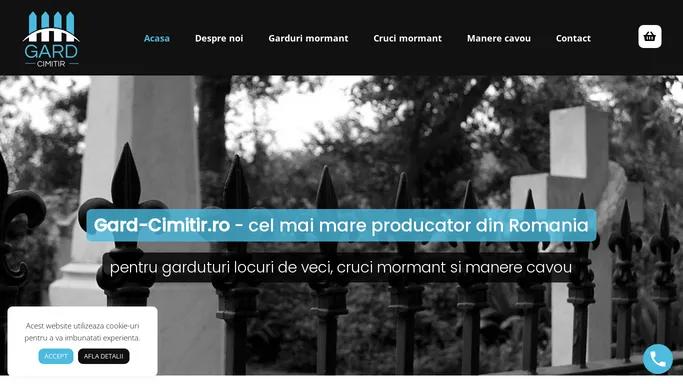 Garduri pentru cimitir | Cruci mormamt | Manere cavou