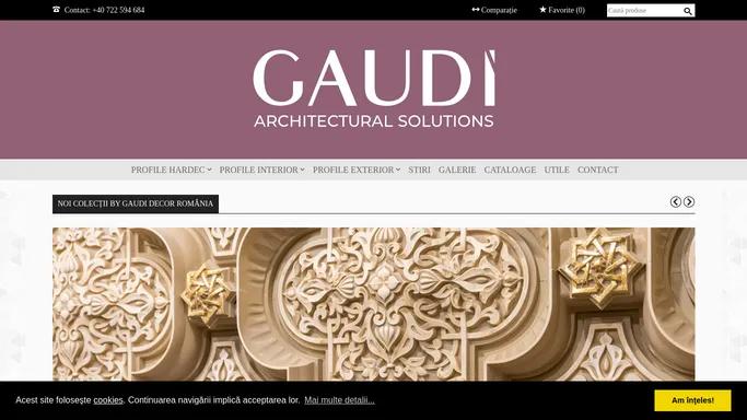 Home - Gaudi Decor Romania - Profile decorative pentru interior si exterior