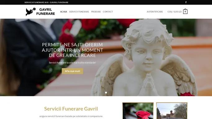 Gavril Funerare – Servicii funerare