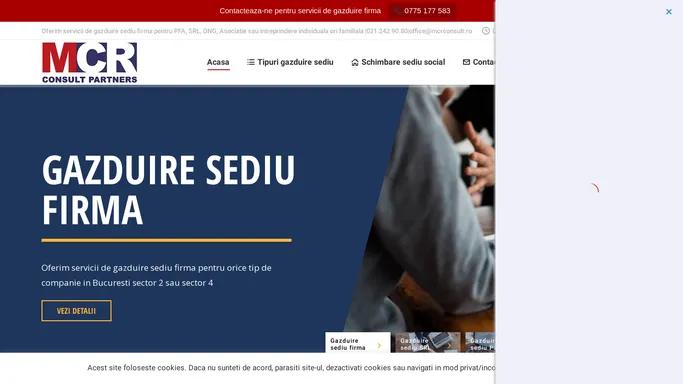 Gazduire sediu firma - servicii profesioniste pentru compania ta in Bucuresti sector 2 si sector 4 - Gazduiresediufirma