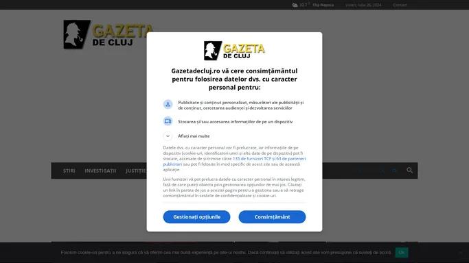 Ziar Gazeta de Cluj | Singurul saptamanal de investigatii din judetul Cluj