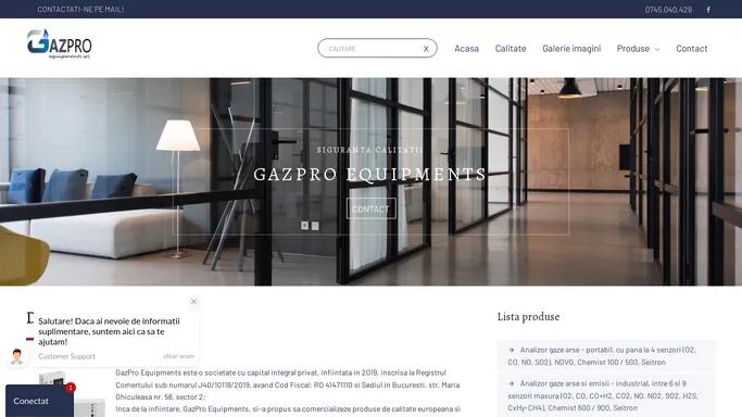 GazPro Equipments | Echipamente pentru instalatii de gaze