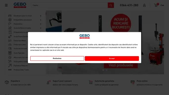 Gebo Tools | Scule si echipamente pentru service-uri auto