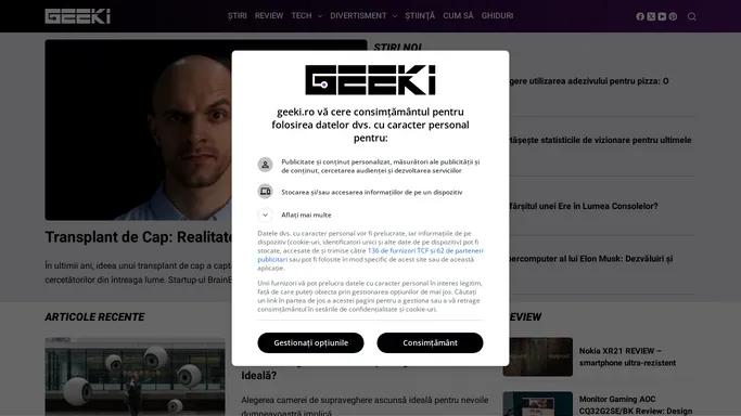 Geeki.ro - Stiri IT, Review, Ghiduri si altele