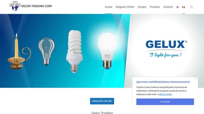 Gelor | Gelux Surse de iluminat | Led | Becuri | corpuri de iluminat