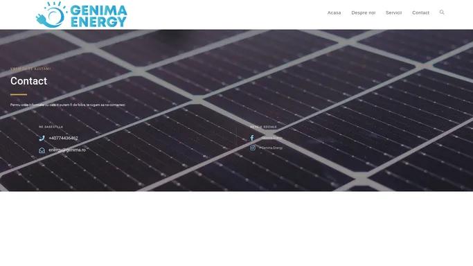 Genima Energy – Sisteme Fotovoltaice