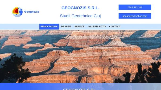 Studii Geotehnice Cluj | GEOGNOZIS S.R.L. Cluj | CLUJ-NAPOCA