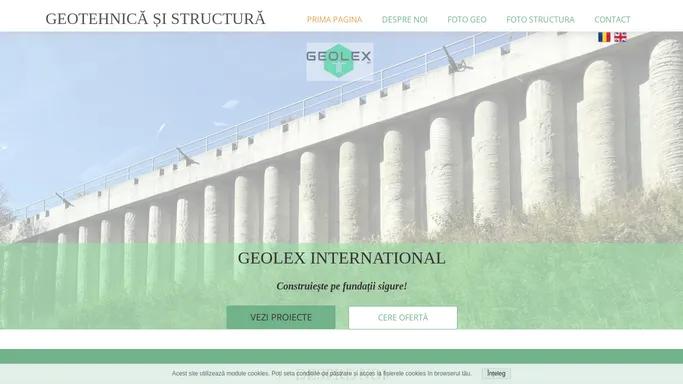 Geolex International » Prima pagina