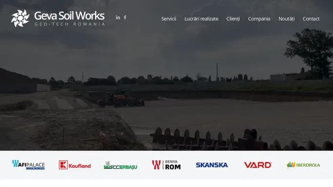 Geva Soil Works (GEO TECH Romania) - Piloti CFA, piloti indesare