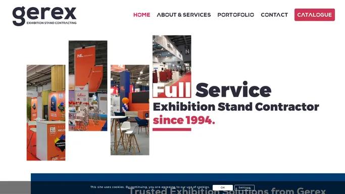 Gerex | Full Service Exhibition Stand Contractor since 1994