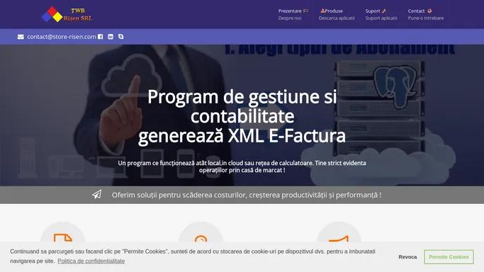 Program de Gestiune | Include e-Factura | Gratuit *