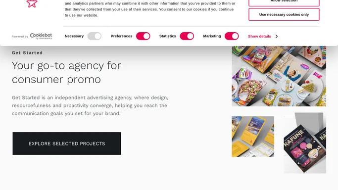 Home • Get Started - Independent Creative Agency