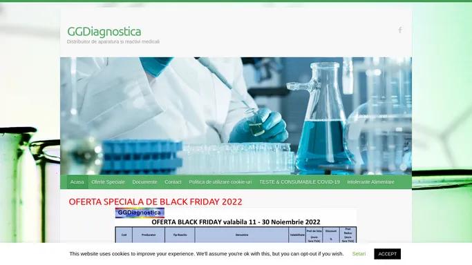 GGDiagnostica – Distribuitor de aparatura si reactivi medicali